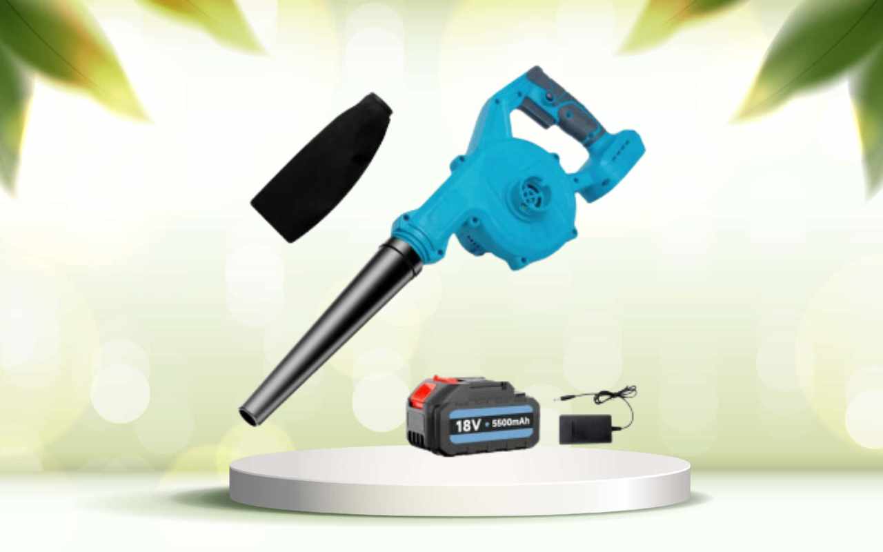 Scopri il soffiatore ad aria 2-in-1: pulizia senza fili potente e versatile