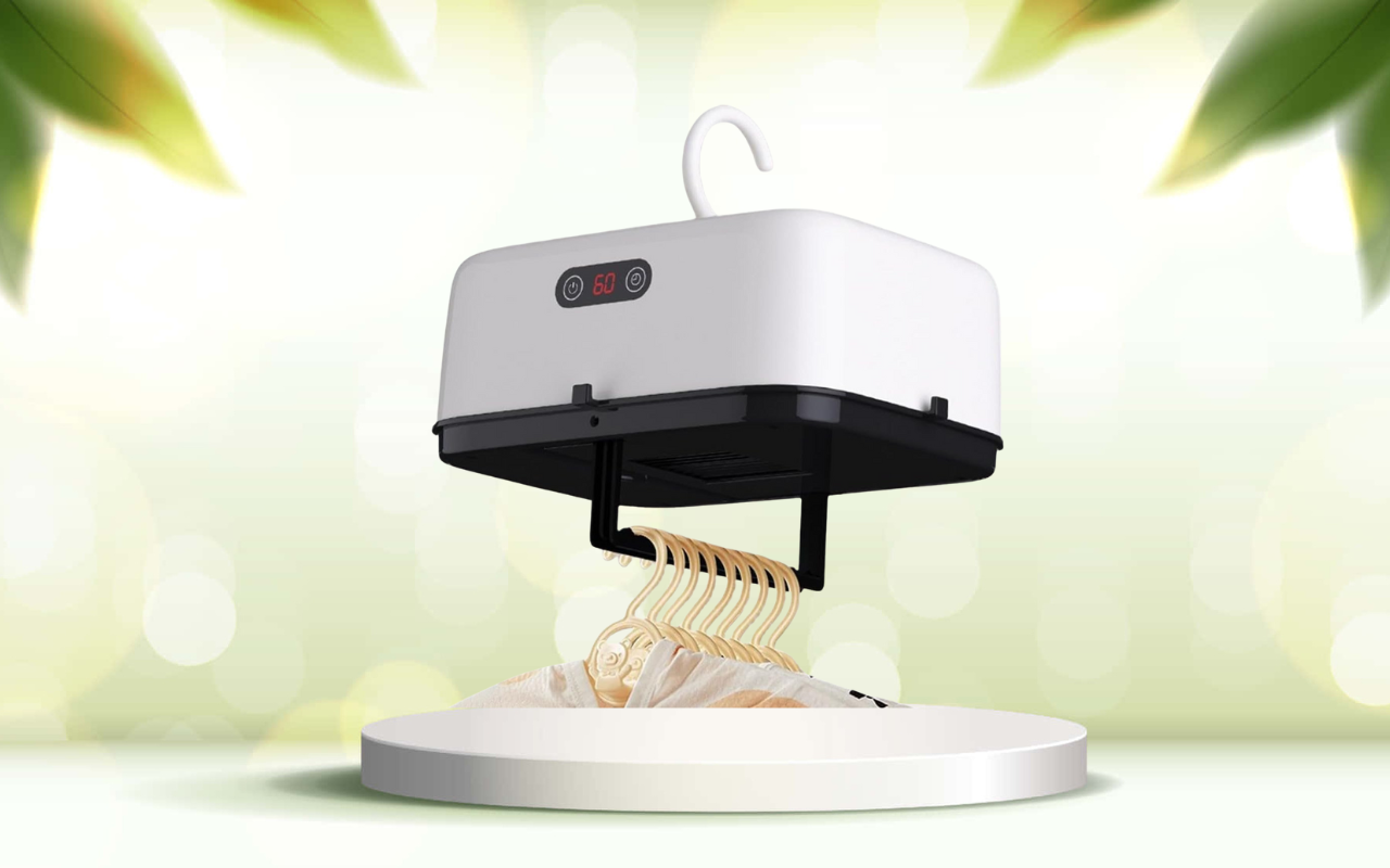 Scopri come asciugare i vestiti rapidamente anche in poco spazio con Cloth Dryner