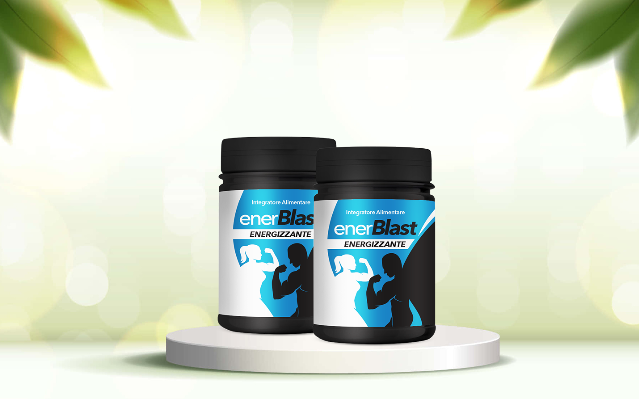 Enerblast: integra energia e performance per sport, lavoro e vita quotidiana